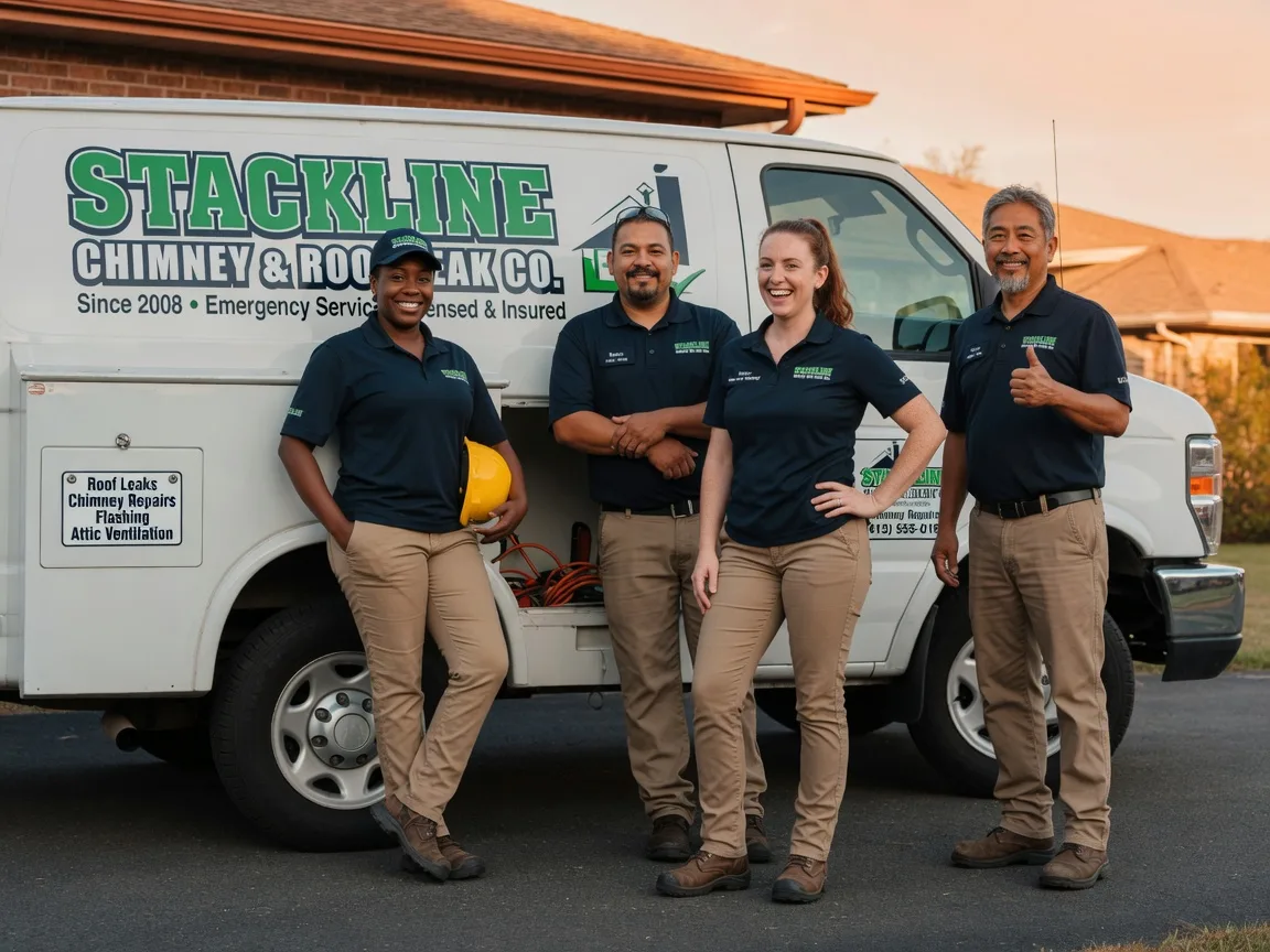 Chimney flashing repair company in El Paso, IL
